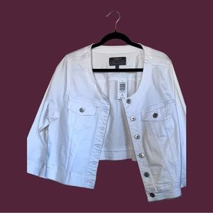 White Jean Jacket